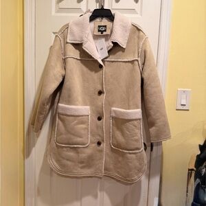 UGG Women's Cream Teddy Jacket